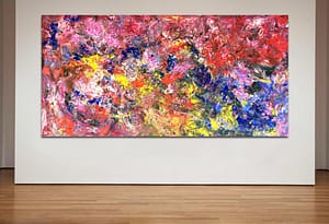 Turbulent Times - Abstract Expressionism by Estelle Asmodelle