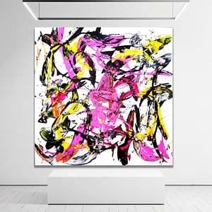 Entanglement - Abstract Expressionism by Estelle Asmodelle