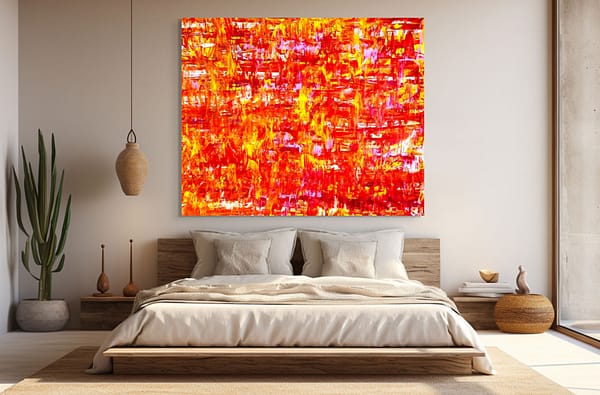 Warming - Abstract Expressionism by Estelle Asmodelle 3