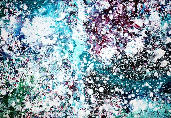 Cosmic Hibernation 4 - Abstract Expressionism by Estelle Asmodelle