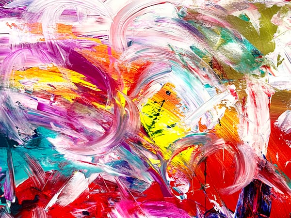 Fine Articulation - abstract expressionism by Estelle Asmodelle 6