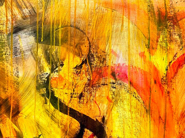 Contemporary Faith 6 - Abstract Expressionism by Estelle Asmodelle