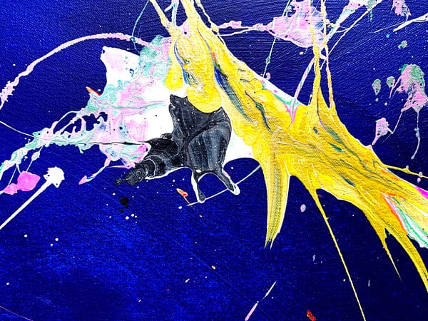 Deep Sea Creatures - The Gathering - Abstract Expressionism by Estelle Asmodelle 7