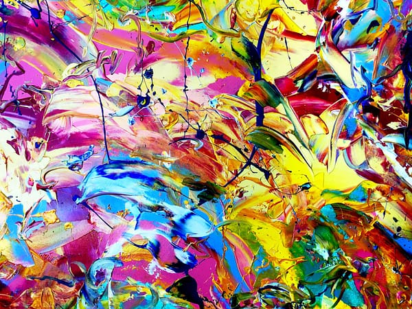 My Reluctant Authority - Abstract Expressionism 4