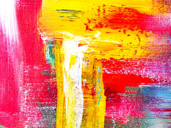 Four Colour Expectation - Abstract Expressionism by Estelle Asmodelle 5