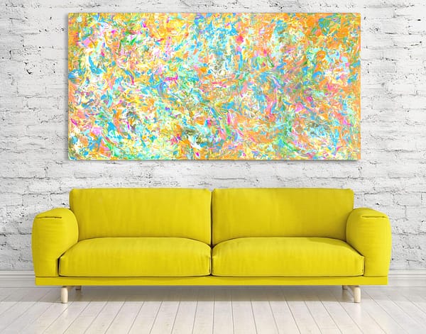 Darling Candy - Abstract Expressionism by Estelle Asmodelle