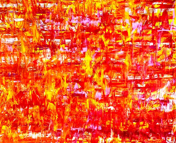Warming - Abstract Expressionism by Estelle Asmodelle 8