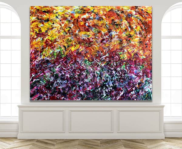 Sunlight Morning - Abstract Expressionism by Estelle Asmodelle
