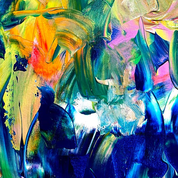 Forest of Delights - Abstract Expressionism by Estelle Asmodelle 7