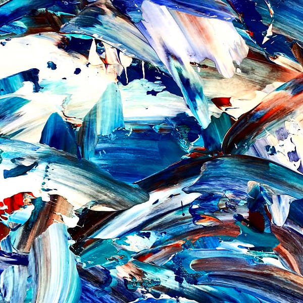 Overcoming - Abstract Expressionism by Estelle Asmodelle 4