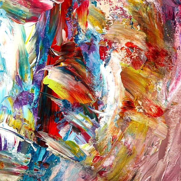 The Heart Knows - Abstract Expressionism by Estelle Asmodelle 2