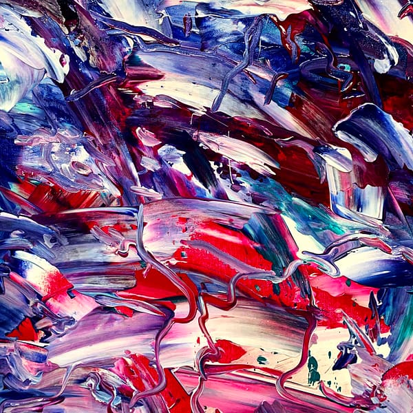 Beyond This Moment - Abstract Expressionism by Estelle Asmodelle 8
