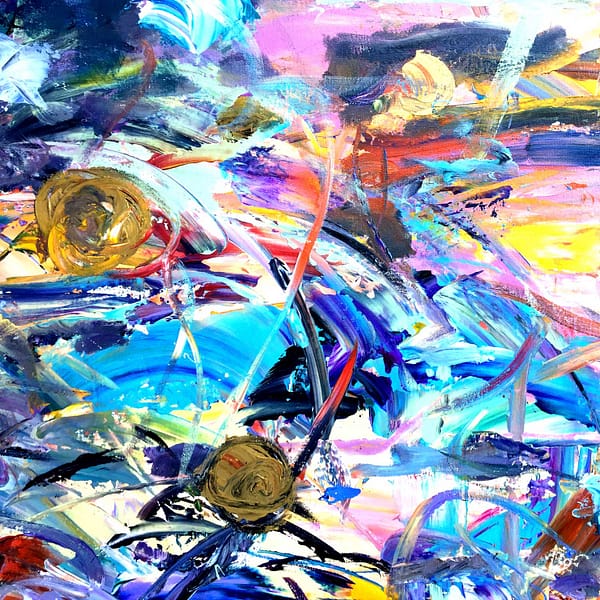 Garden of the Hesperides 10 - Abstract Expressionism