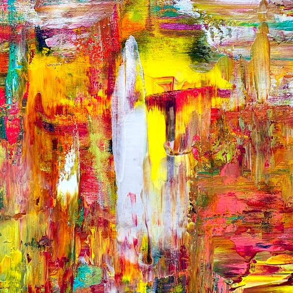 Beautiful Transdifferentiation - Abstract Expressionism by Estelle Asmodelle 3