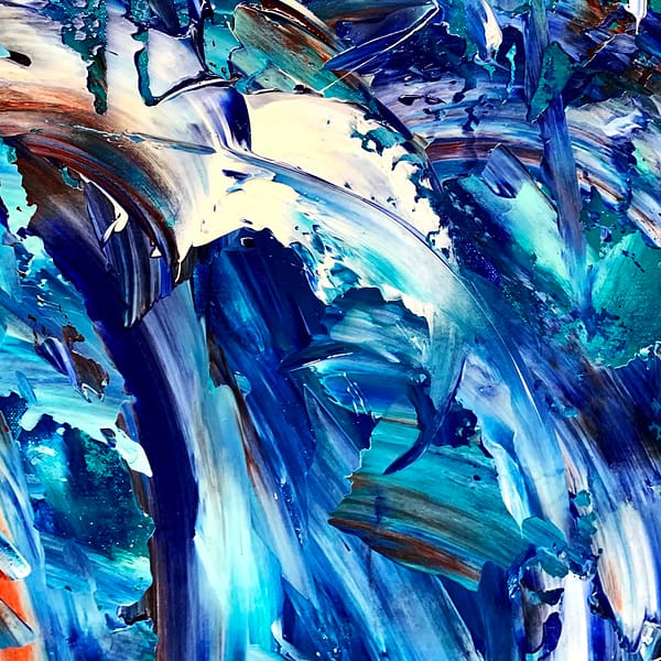 Overcoming - Abstract Expressionism by Estelle Asmodelle 5