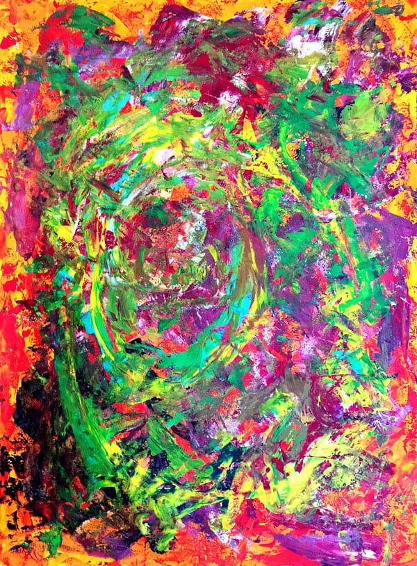 Accomplishment 2 – Abstract Expressionism by Estelle Asmodelle